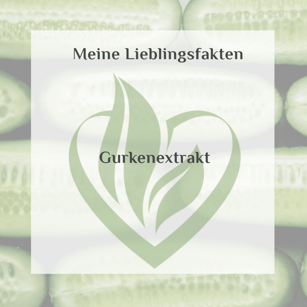 "Meine Lieblingsfakten" - Gurkenextrakt gegen Schwellungen - Mein-Lieblings-Shop